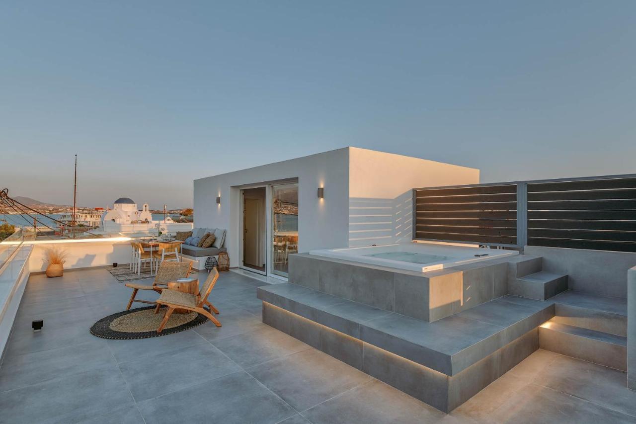 Nautica Suites - Grand Suite With Jacuzzi Andíparos Eksteriør bilde